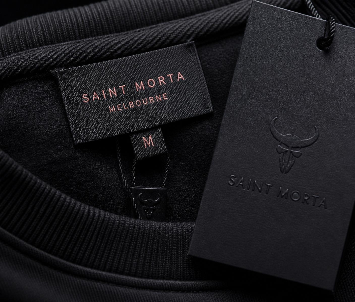 Private-label neck labels, hang tags and branded packaging